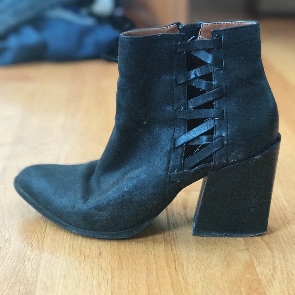 Aldo Black Booties